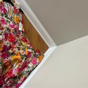 Calvin Klein Multicolor Floral Dress